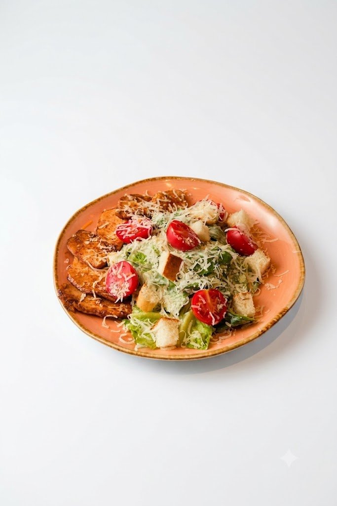 Caesar with chicken breast