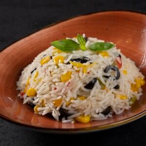 Rice with vegetables