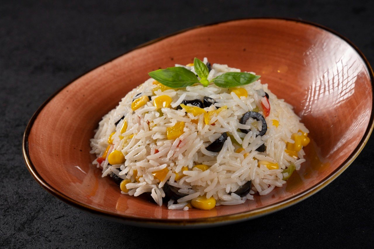 Rice with vegetables
